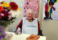 חיינקה גלעד בשנה שעברה כשחגגה 110. צילום: אורית ויזל, בית סיעודי 'בשבילנו' בקיבוץ דפנה
