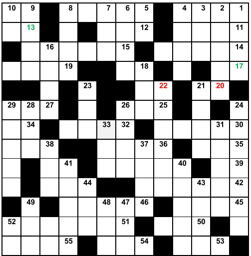 תשבץ 617