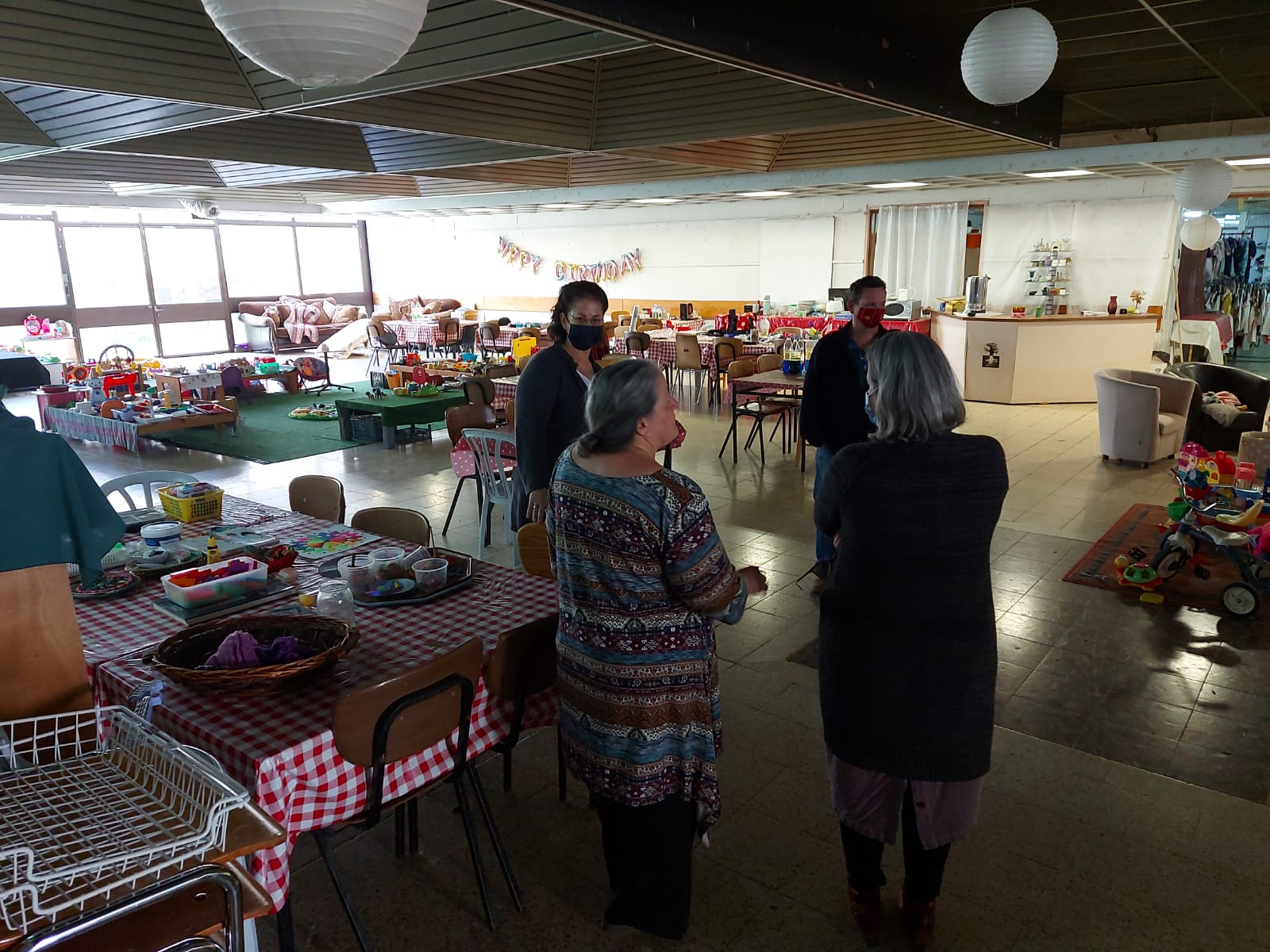 "לב הקיבוץ" - מיזם של קהילת כפר הנשיא לחידוש מבנה חדר האוכל למטרות קהילה וסביבה, שהוקם בסיוע המשרד להגנת הסביבה 