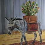 פואד אגבאריה - עיוון במולדתו, 2025, שמן על בד